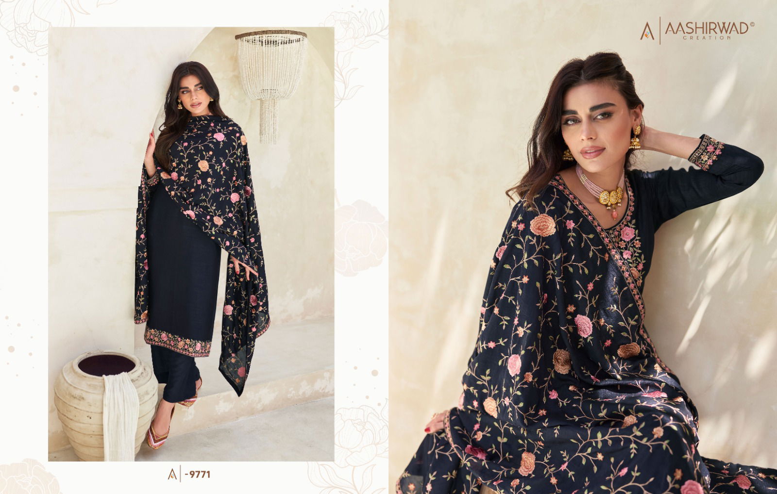 Verona By Ashirwad Silk Wedding Salwar Suits Catalog